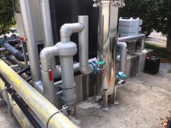 プラント工事の現場